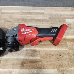 HOUSTON LOCATION - AS - IS Milwaukee FUEL 18V Lithium-Ion Brushless Cordless 4-1/2 in./5 in. Grinder w/Paddle Switch (Tool-Only)