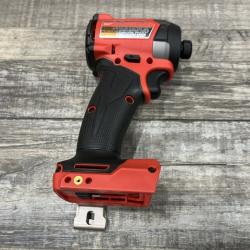 AS-IS Milwaukee FUEL 18V Lithium-Ion Brushless Cordless 1/4 in. Hex Impact Driver (Tool-Only)