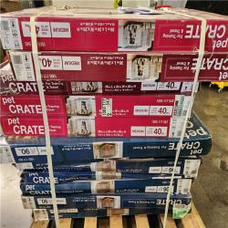Phoenix AS-IS Pet Crate for Training and Travel Pallet (12 Cages)