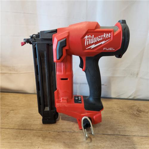 AS-IS- Milwaukee  FUEL 18-Volt Lithium-Ion Brushless Cordless Gen II 18-Gauge Brad Nailer (Tool-Only)