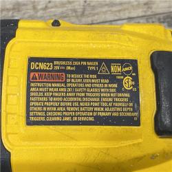 AS-IS DEWALT ATOMIC 20V MAX Lithium Ion Cordless 23 Gauge Pin Nailer Kit