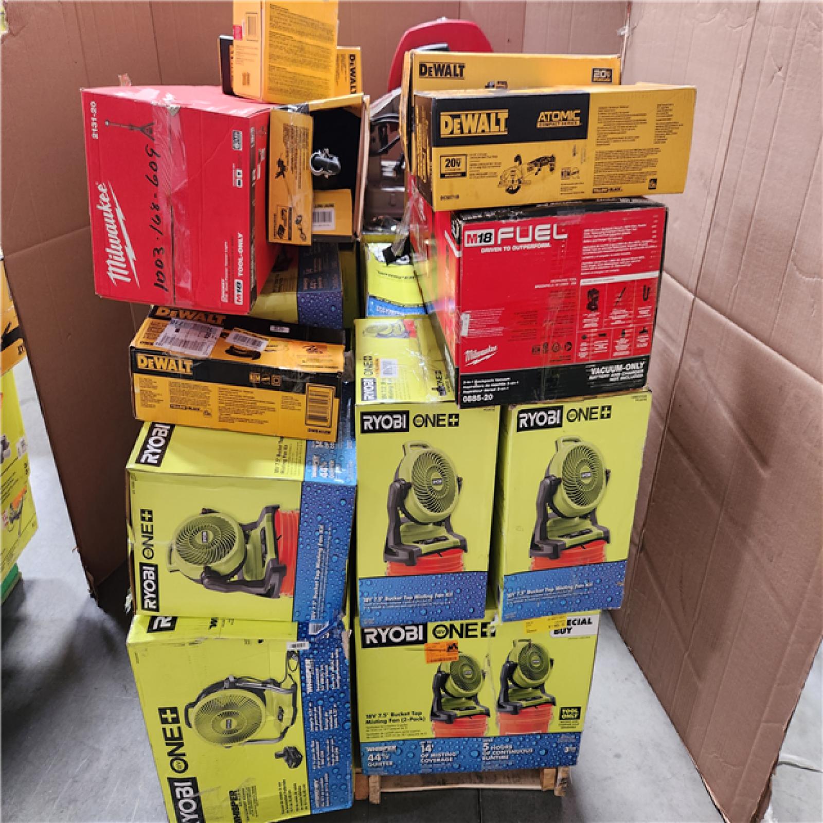 CALIFORNIA AS-IS TOOL PALLET