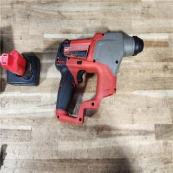 HOUSTON LOCATION - AS - IS Milwaukee M12 FUEL 12-Volt Lithium-Ion 5/8 in. Brushless Cordless SDS-Plus Rotary Hammer COMBO KIT