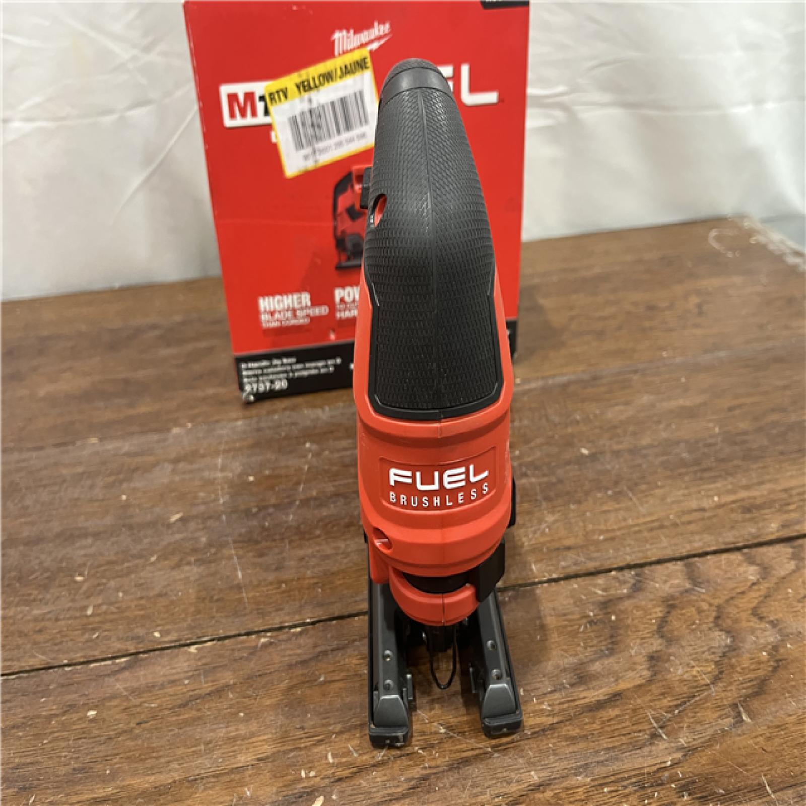 AS-IS Milwaukee M18 FUEL 18V Lithium-Ion Brushless Cordless Jig Saw (Tool-Only)