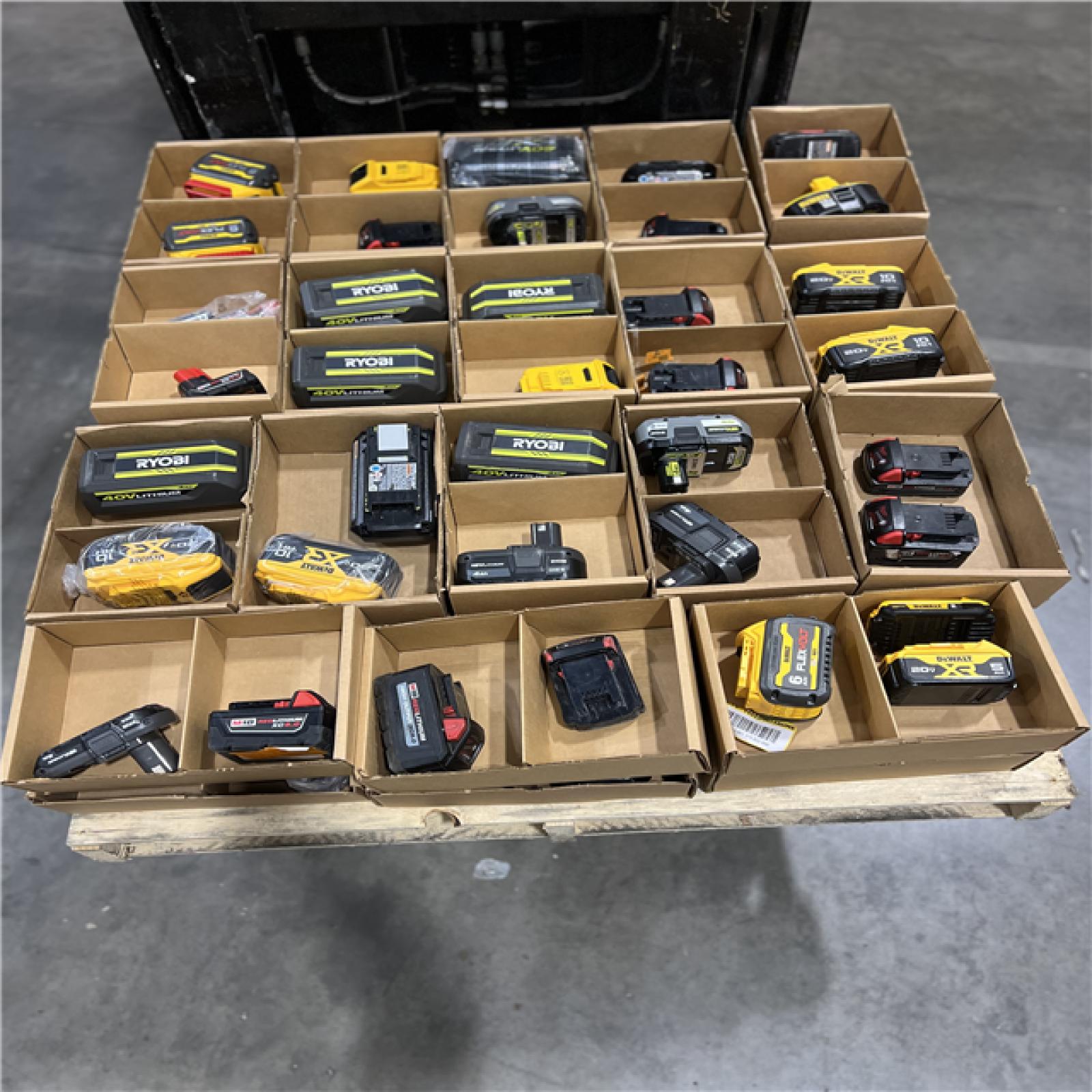 Dallas Location - As-Is Battery Pallet