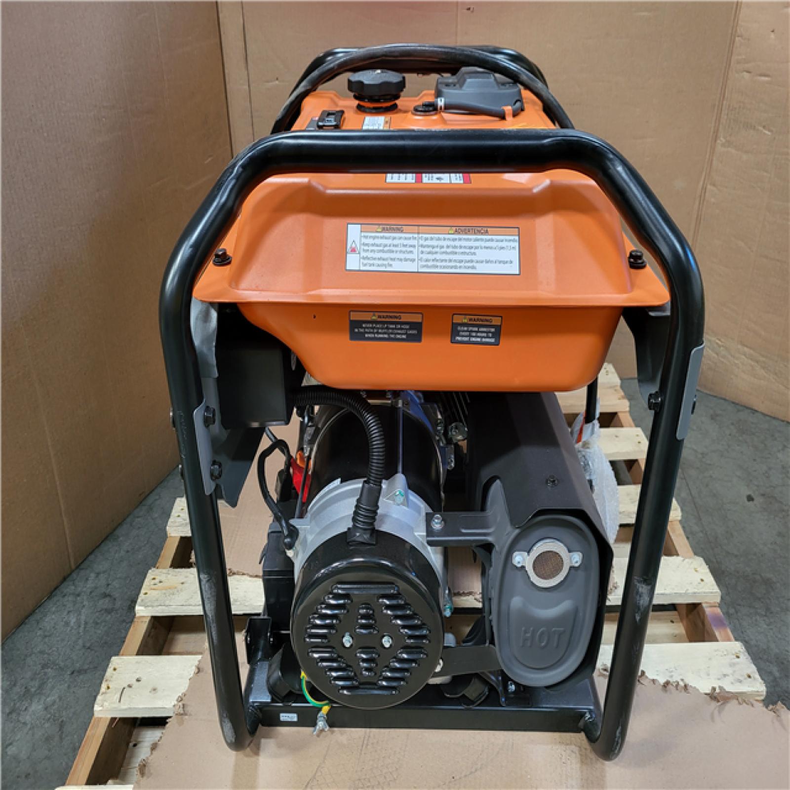 CALIFORNIA AS-IS GENERAC 9500-Watt Electric Start Tri Fuel Portable Generator