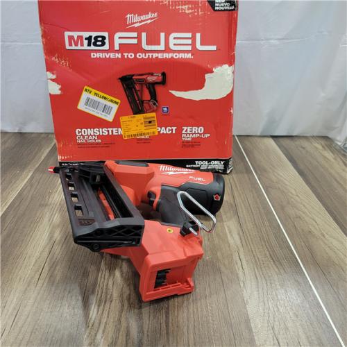 AS-IS Milwaukee 2841-20 18V Cordless Gen II 16 Gauge Angled Finish Nailer (Tool Only)