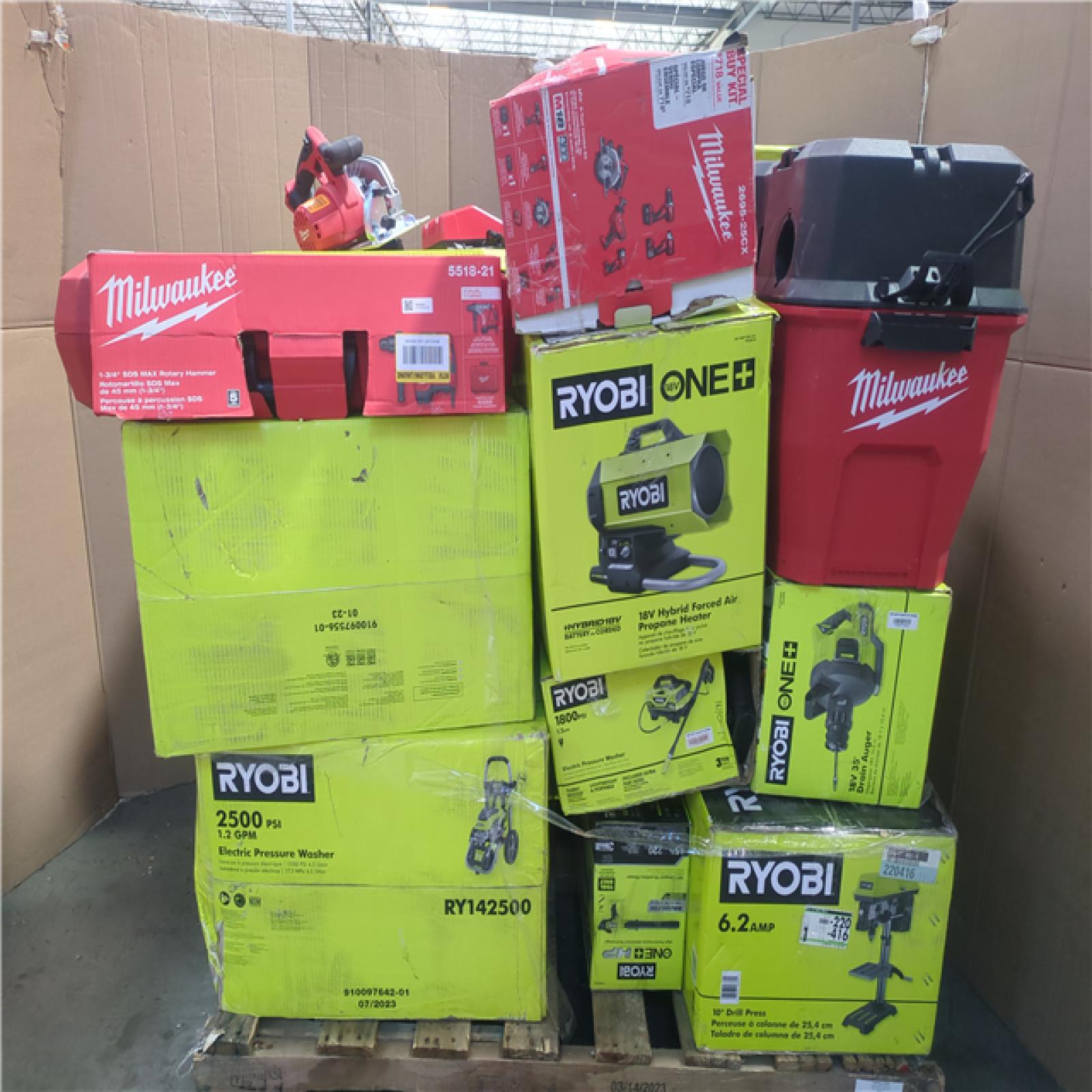 CALIFORNIA AS-IS TOOL PALLET