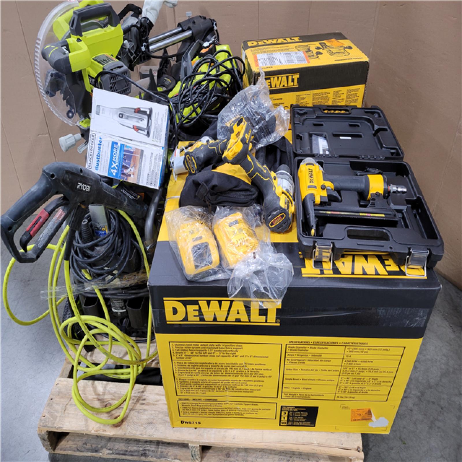 CALIFORNIA AS-IS TOOL PALLET