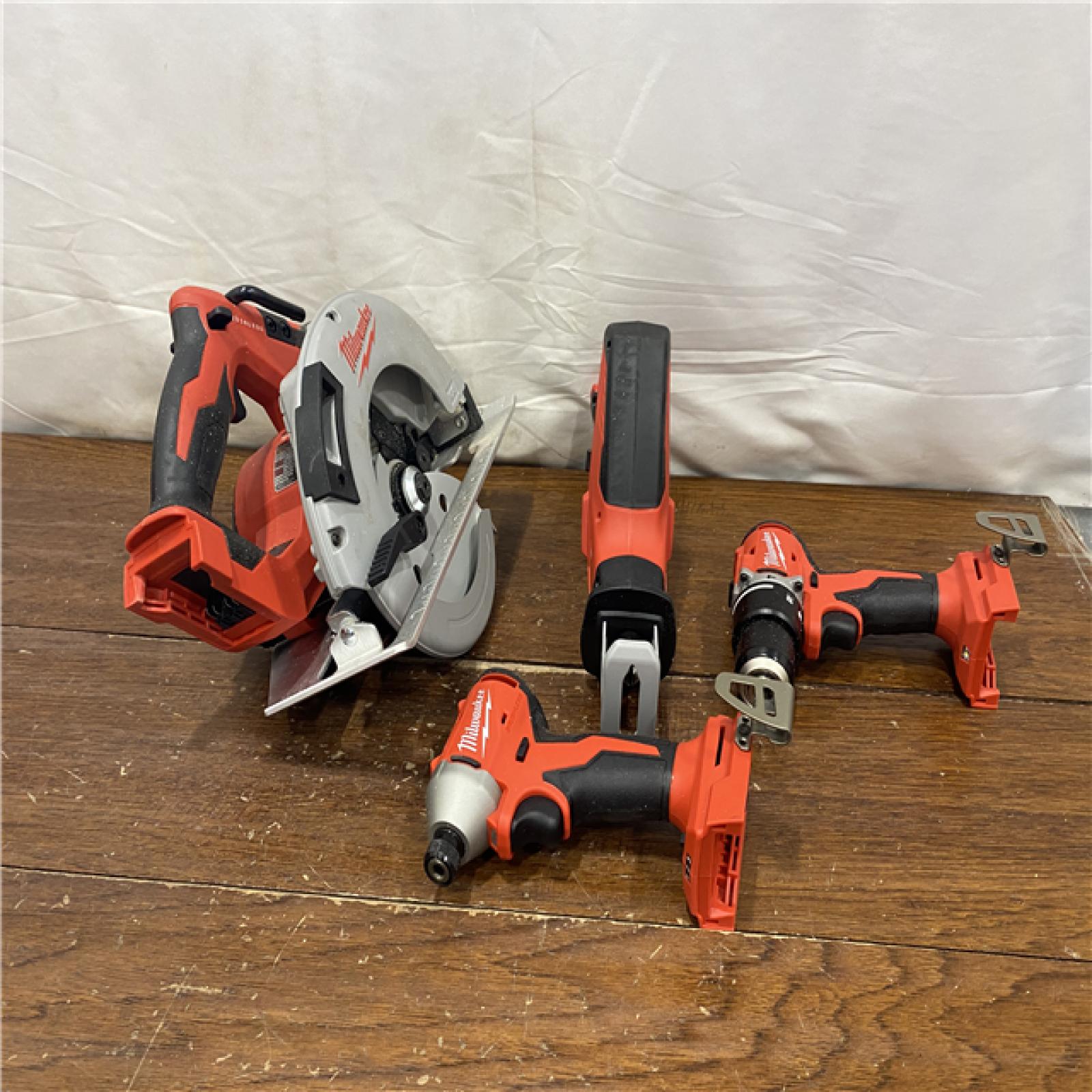 AS-IS Milwaukee M18 4 Tool Combo Kit