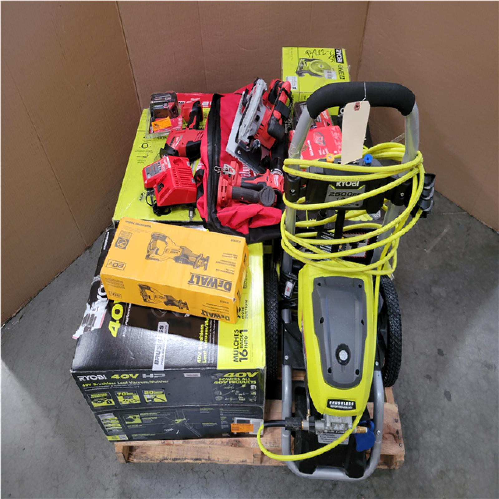 CALIFORNIA AS-IS TOOL PALLET