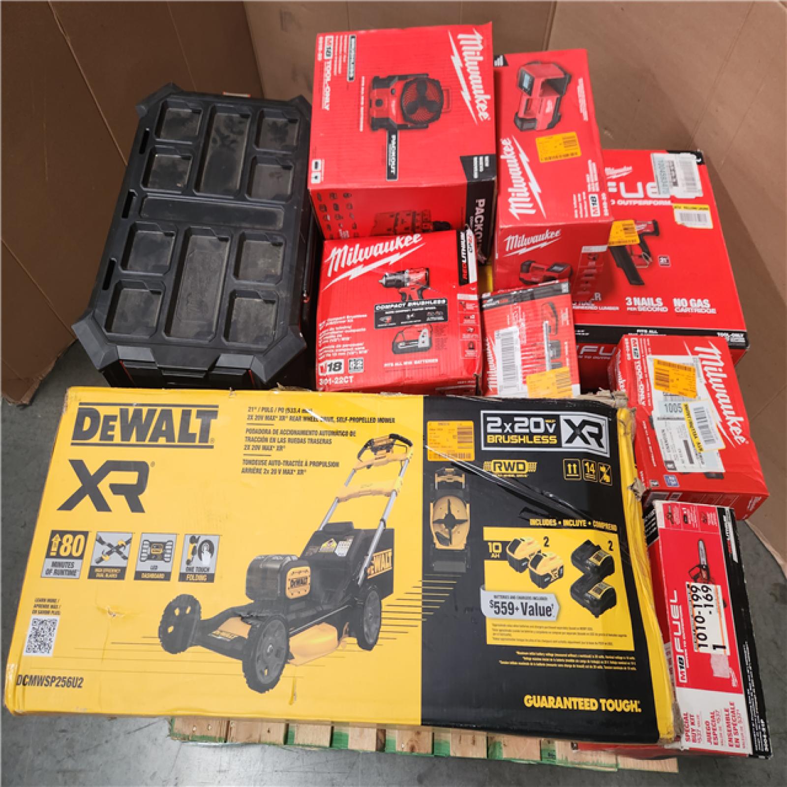 CALIFORNIA AS-IS TOOL PALLET