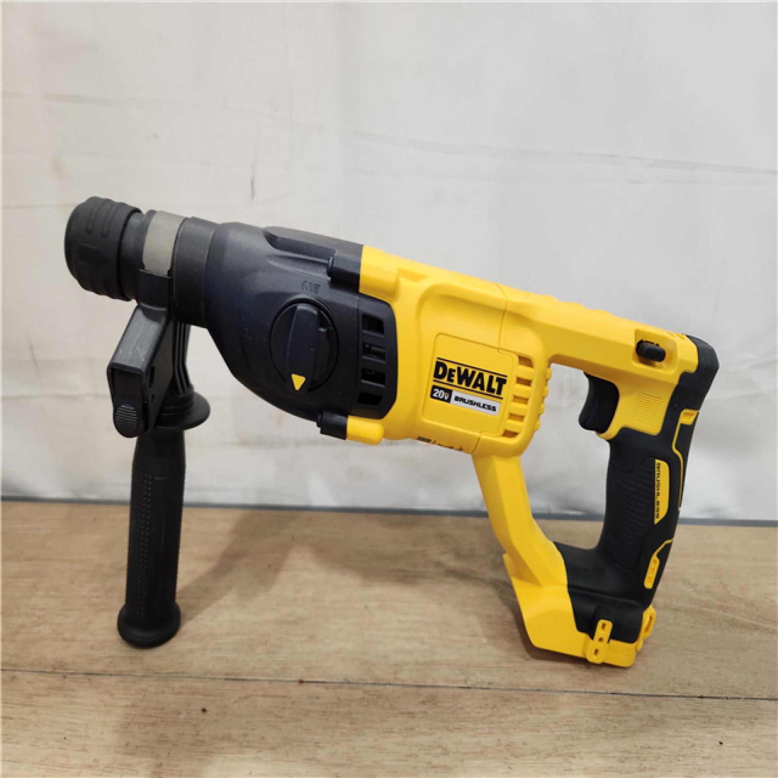 AS-IS- 20V MAX Cordless Brushless 1 in. SDS Plus D-Handle Concrete and Masonry Rotary Hammer (Tool Only)