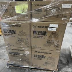 Atlanta Location New Westinghouse Pressure Washers (100 units) 3 pallets BL200-D
