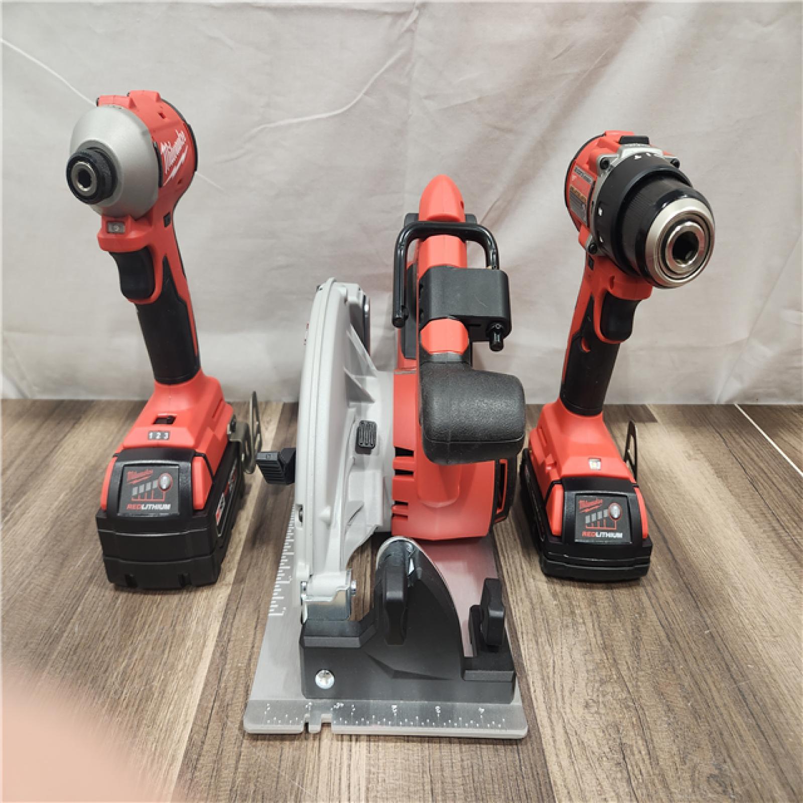 AS-IS- Milwaukee M18 4-Tool Combo Kit