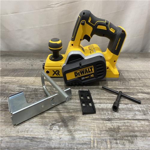 AS-IS DEWALT 20V MAX XR Cordless Brushless 3-1/4 in. Planer (Tool Only)