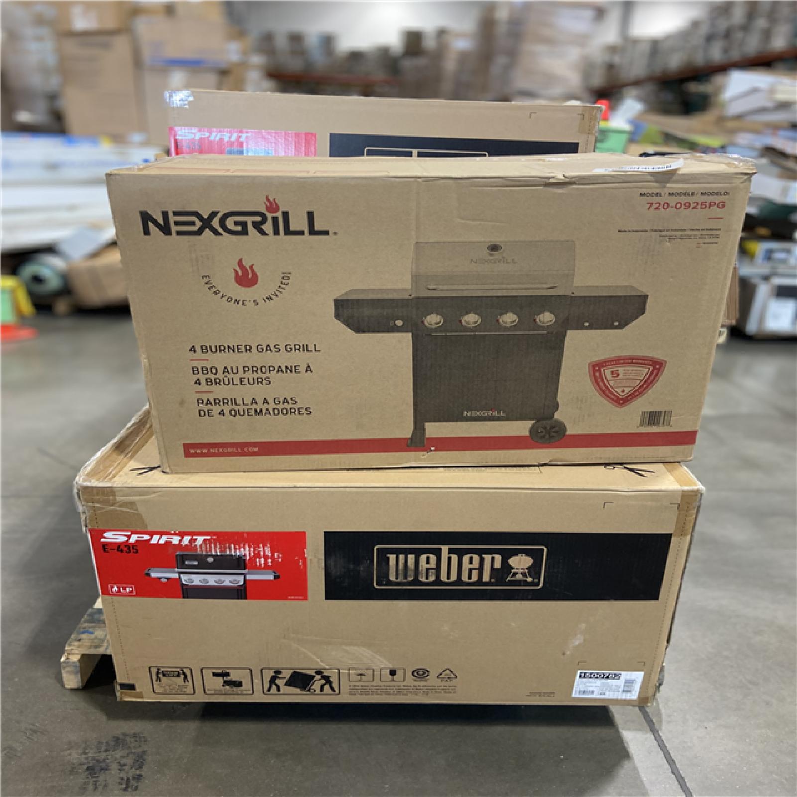 DALLAS LOCATION - MIXED GRILL PALLET - (4 UNITS)