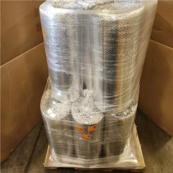 Phoenix new Everbilt 24 in. x 100 ft. Double Reflective Insulation Radiant Barrier Pallet of 16 (RV: $2128)