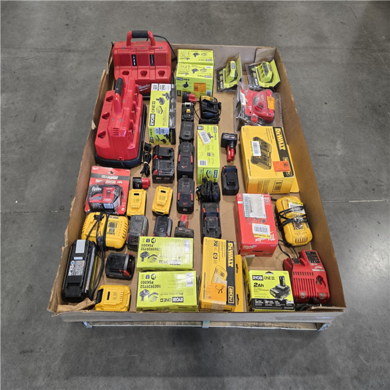 DALLAS LOCATION AS-IS- BATTERY PALLET