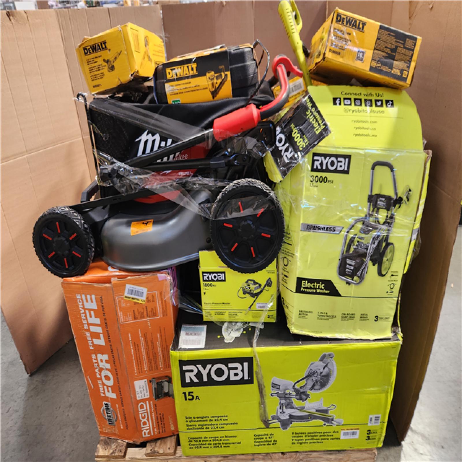 CALIFORNIA AS-IS TOOL PALLET