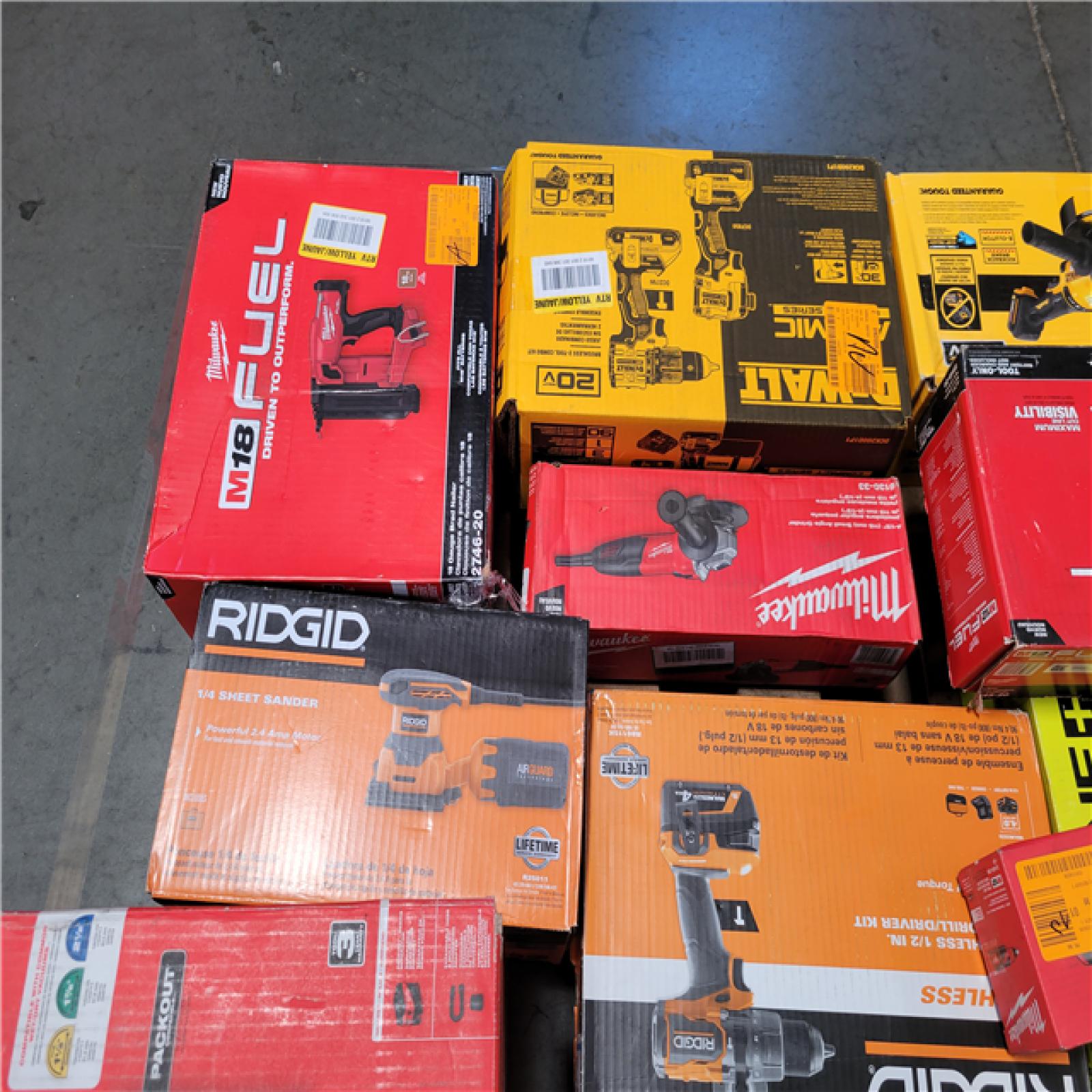 CALIFORNIA AS-IS TOOL PALLET