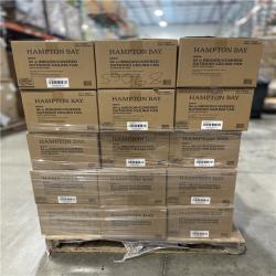 DALLAS LOCATION- NEW!- Hampton Bay Indoor/Covered Outdoor Color Changing Ceiling Fan 54 in. x 16.8 in. (Units 20)