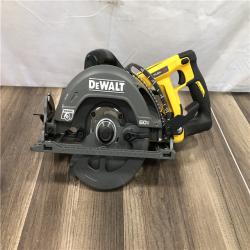 AS-IS DEWALT FLEXVOLT 60V MAX Cordless Brushless 7-1/4 in. Wormdrive Style Circular Saw (Tool Only)