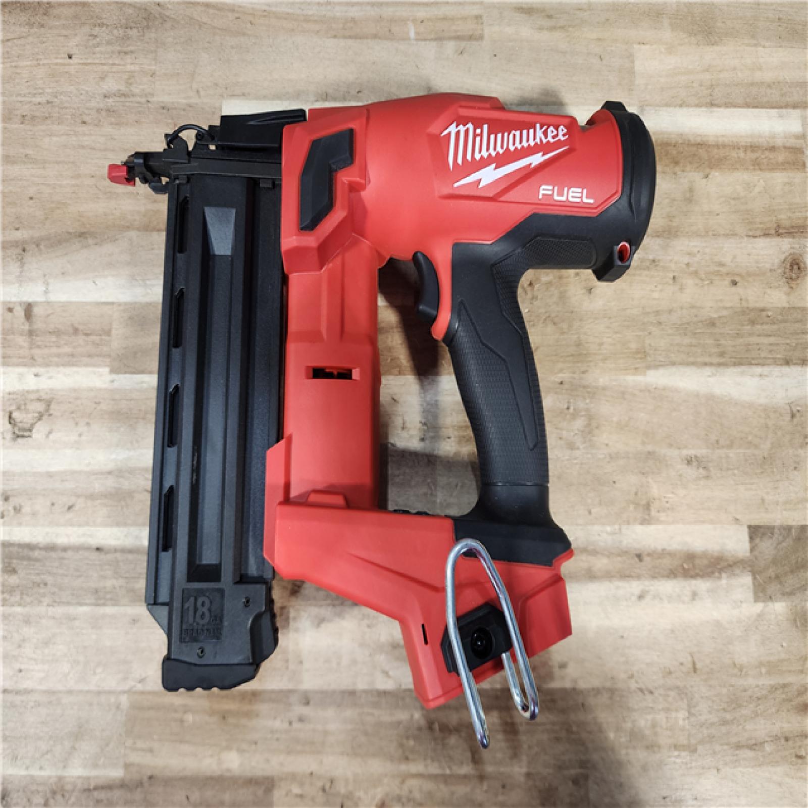 HOUSTON LOCATION - AS-IS Milwaukee FUEL 18-Volt Lithium-Ion Brushless Cordless Gen II 18-Gauge Brad Nailer (Tool-Only)