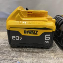 AS-IS DEWALT 20V MAX Lithium-Ion 6.0 Ah Battery and Charger
