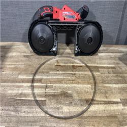 Houston Location AS-IS Milwaukee FUEL 18V Lithium-Ion Brushless Cordless Deep Cut Band Saw (Tool-Only)
