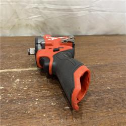 AS-IS Milwaukee M12 FUEL 12V Lithium-Ion Brushless Cordless Stubby 1/2 in. Impact Wrench (Tool-Only)