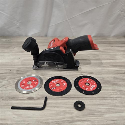 AS-IS Milwaukee M12 FUEL 12V Cordless 3 in. Cut Off Saw (Tool-Only)