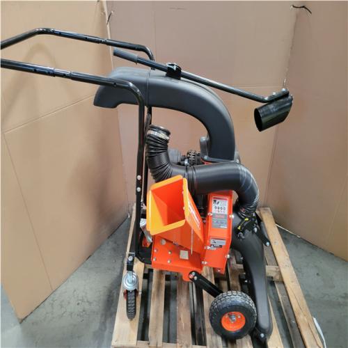 CALIFORNIA AS-IS SUPER HANDY WALK BEHIND LEAF VACUUM AND CHIPPER