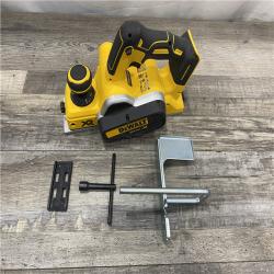 AS-IS DEWALT 20V MAX XR Cordless Brushless 3-1/4 in. Planer (Tool Only)