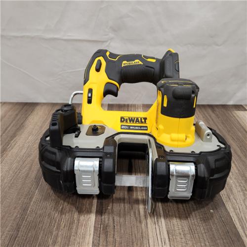 AS-IS DEWALT ATOMIC 20V MAX Cordless Brushless Compact 1-3/4 in. Bandsaw (Tool Only)