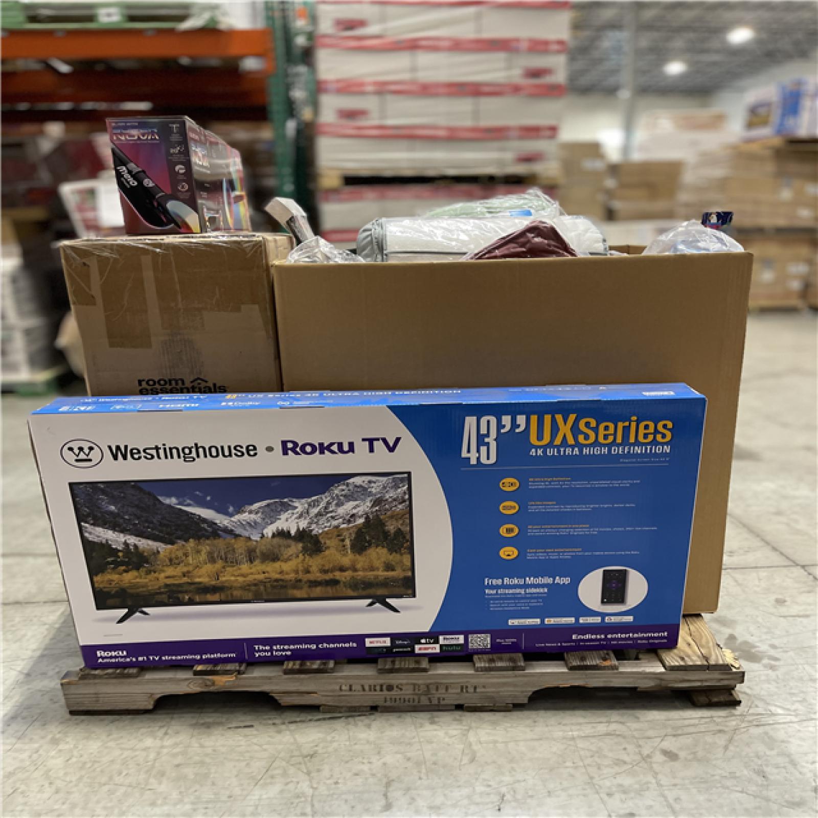 DALLAS LOCATION- NEW! BULLSEYE MIXED PALLET