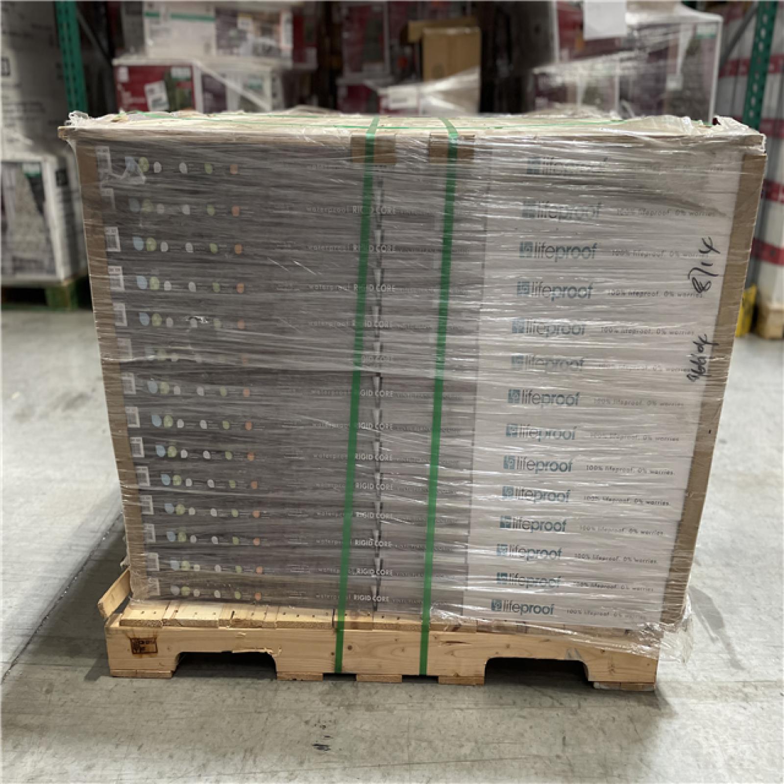 DALLAS LOCATION - LIFEPROOF Choice Oak 6 MIL x 8.7 in. W x 48 in. L Click Lock Waterproof Luxury Vinyl Plank Flooring (20.06 sqft/case) PALLET-(56 CASES)