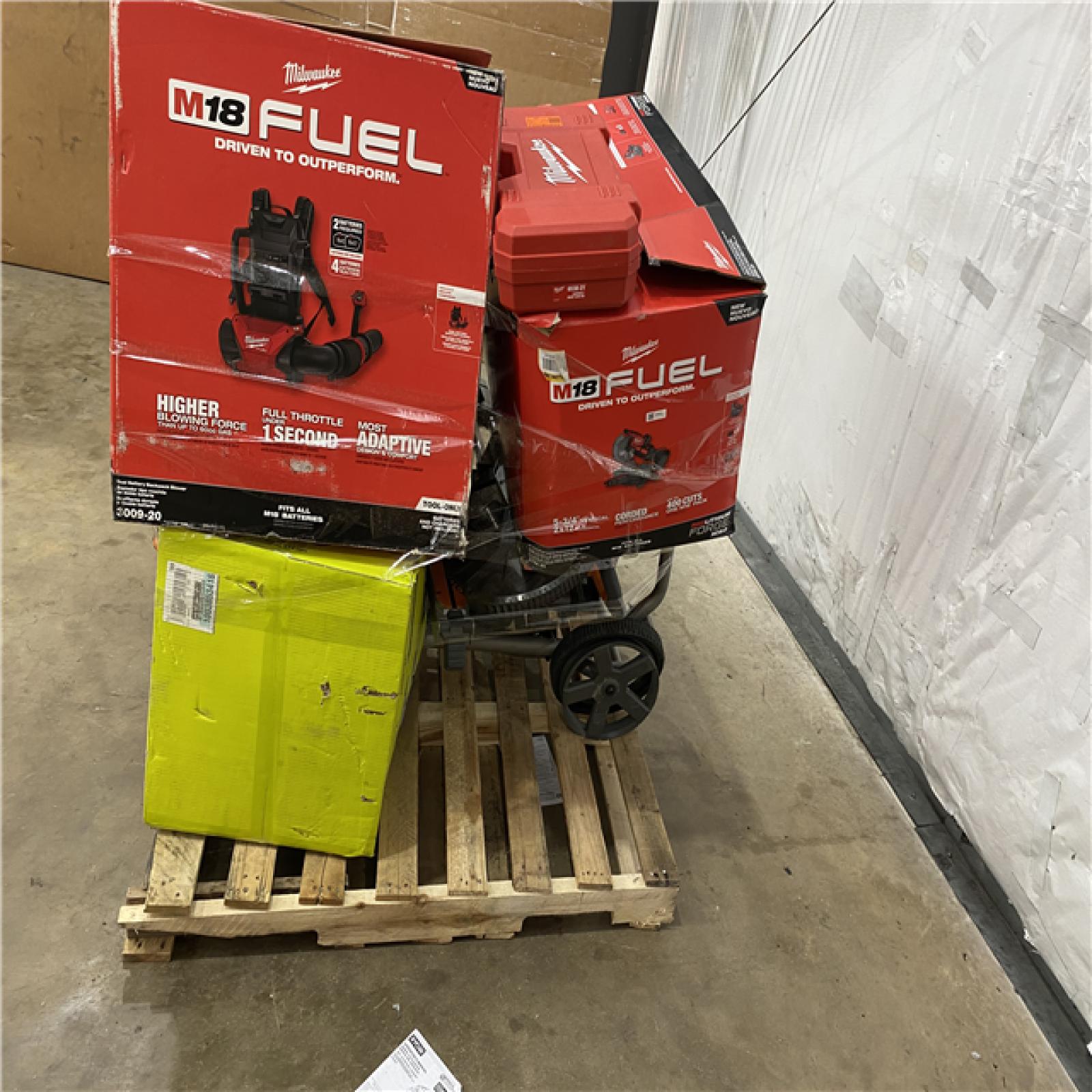 Houston Location AS IS - Tool Pallet