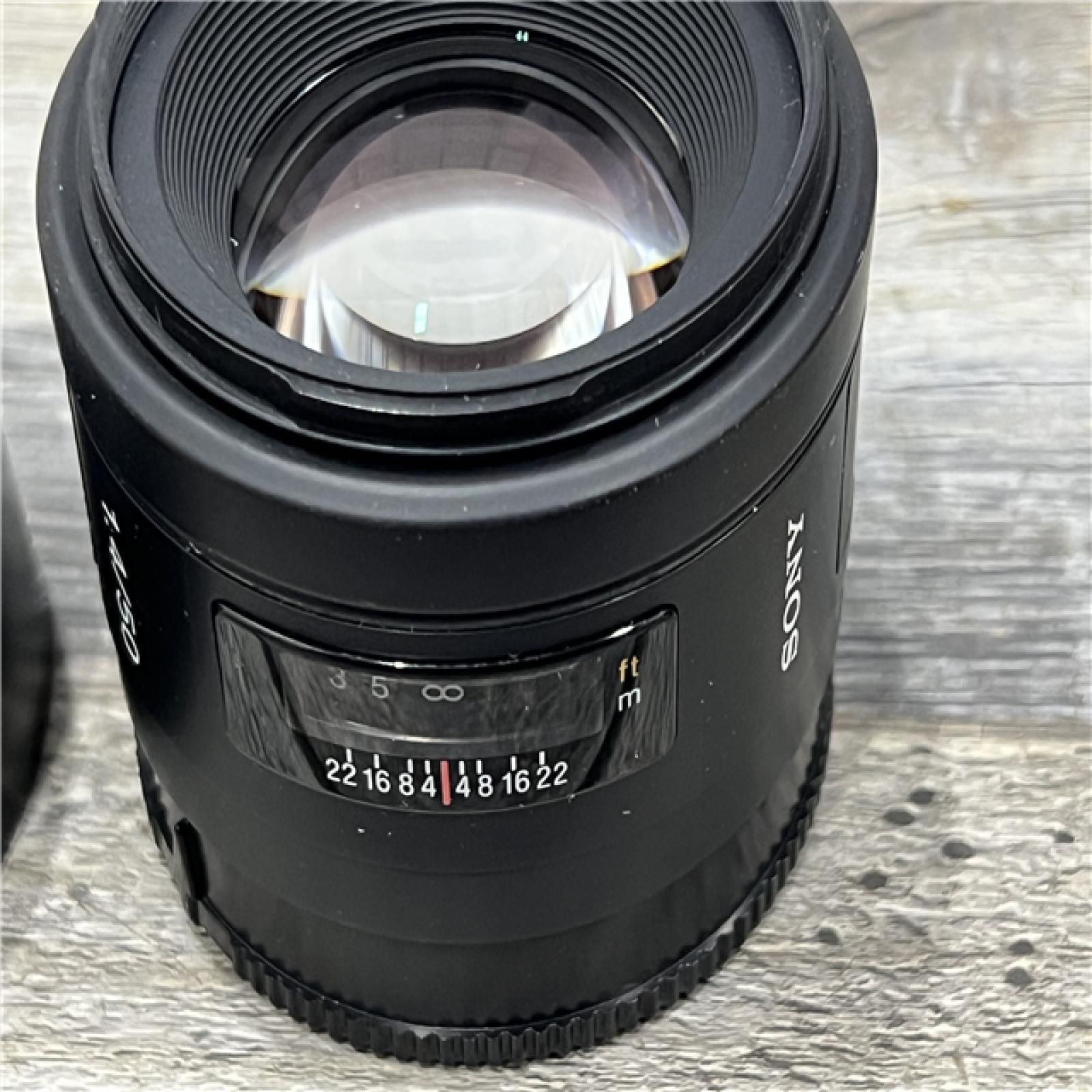 AS-IS Sony 50mm F1.4 AF SAL50F14 Lens A Mount Sony Alpha DSLR From JAPAN