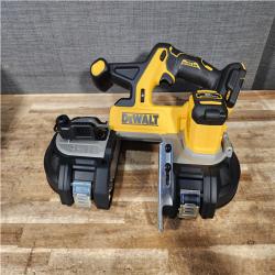 Houston Location AS-IS DEWALT 20-Volt MAX 3-3/8 in. Cordless Brushless Bandsaw (Tool-Only)