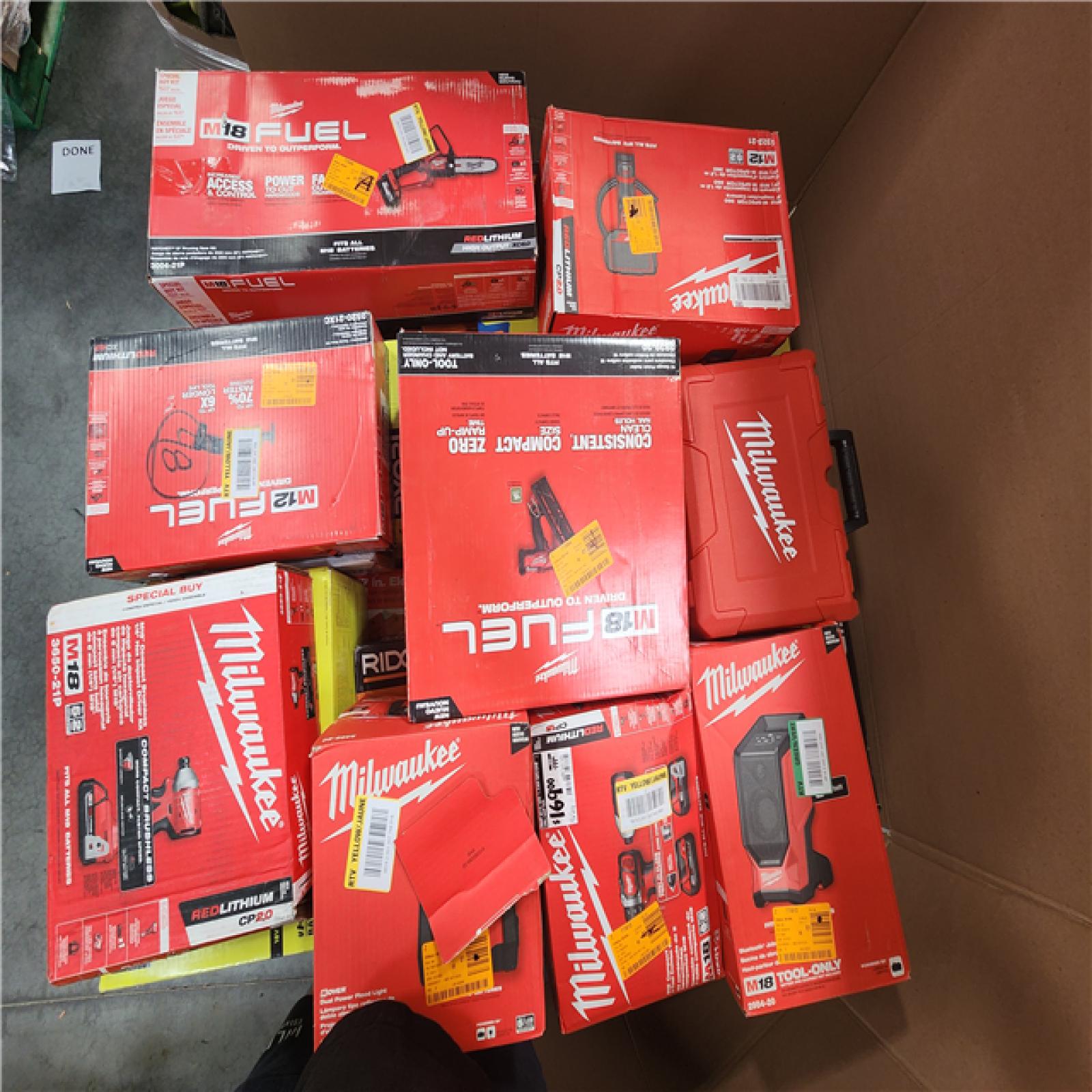 CALIFORNIA AS-IS TOOL PALLET