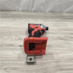 AS-IS Milwaukee M18 18V Cordless 1/4 in. Compact Impact Driver (Tool Only)