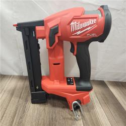AS-IS- MILWAUKEE FUEL 18V Cordless 18-Gauge 1/4 in. Narrow Crown Stapler (Tool-Only)