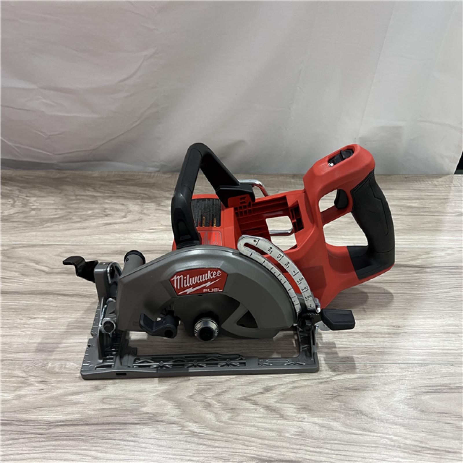 AS-IS Milwaukee FUEL 18V Lithium-Ion Cordless 7-1/4 in. Rear Handle Circular Saw (Tool-Only)