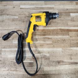 HOUSTON LOCATION - AS - IS DEWALT 7.8 Amp Corded 1/2 in. Variable Speed Reversible Hammer Drill (TOOL ONLY)