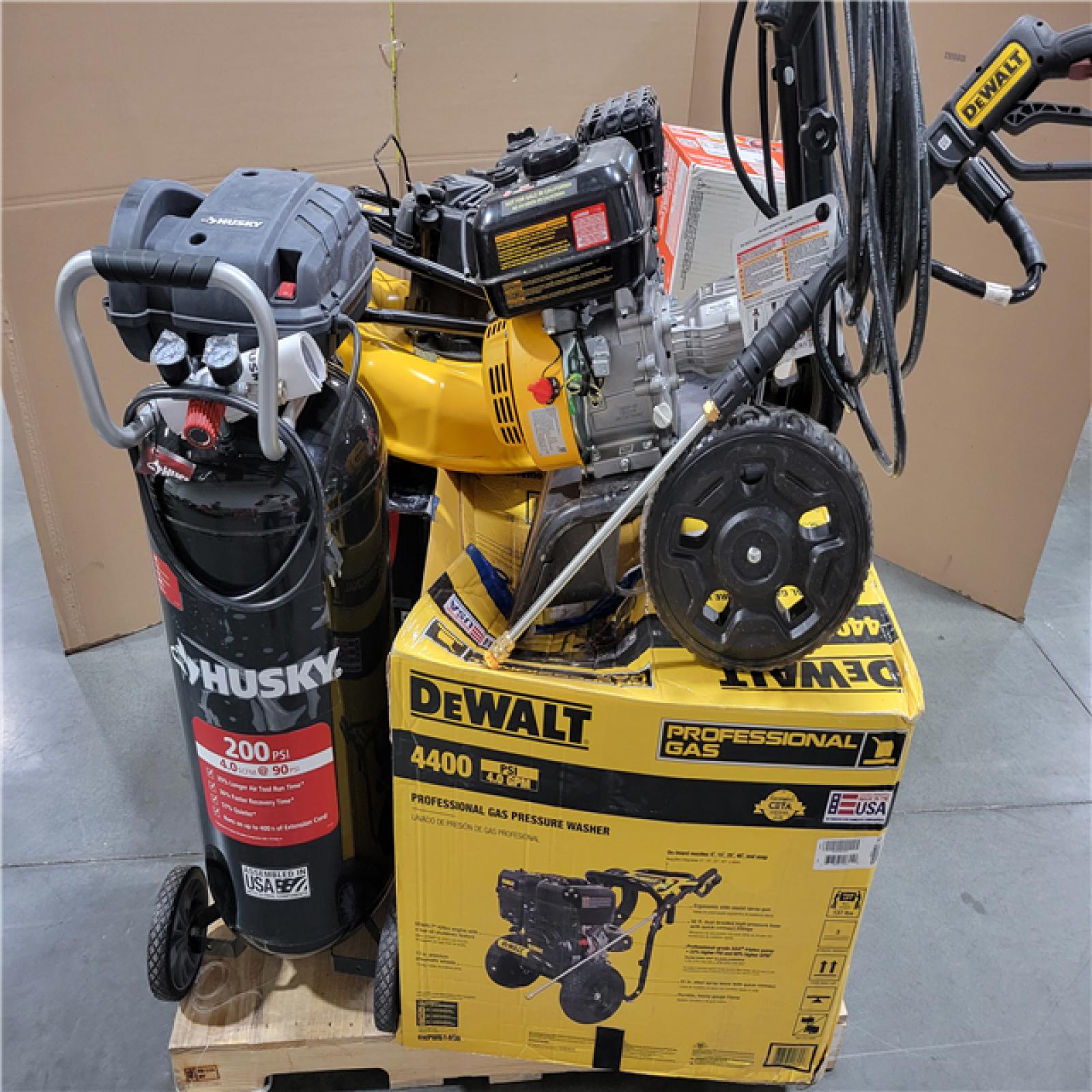 CALIFORNIA AS-IS OUTDOOR POWER EQUIPMENT