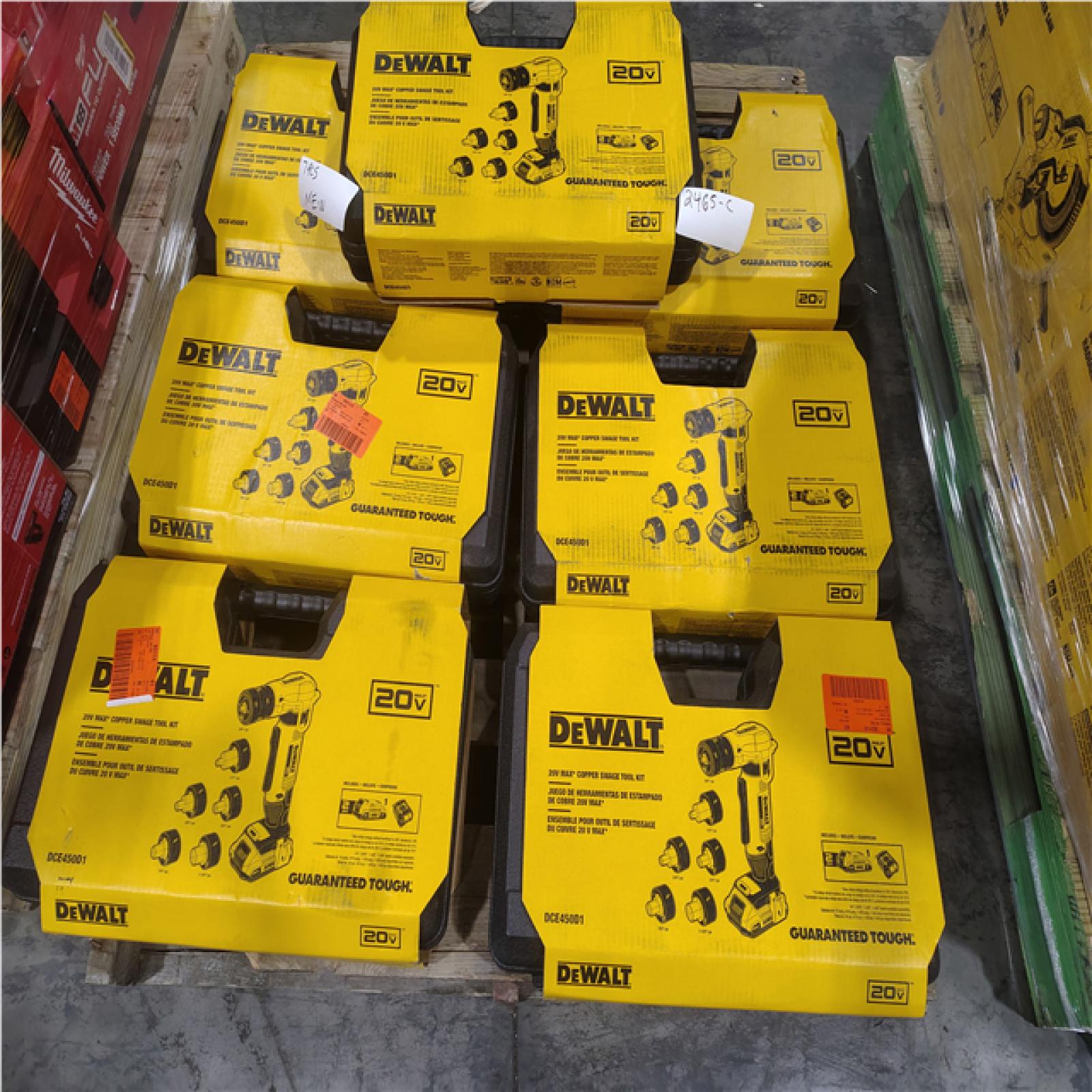 Pittston Location As-Is Power Tools Partial Truckload (10 Pallets) 2465-C