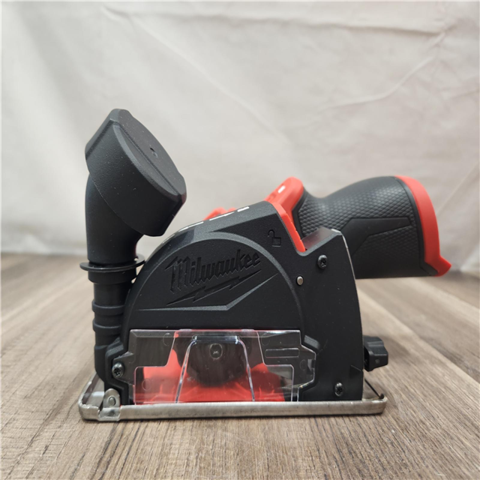 AS-IS- Milwaukee M12 FUEL 12V Lithium-Ion Brushless Cordless 3 in. Cut Off Saw (Tool-Only)