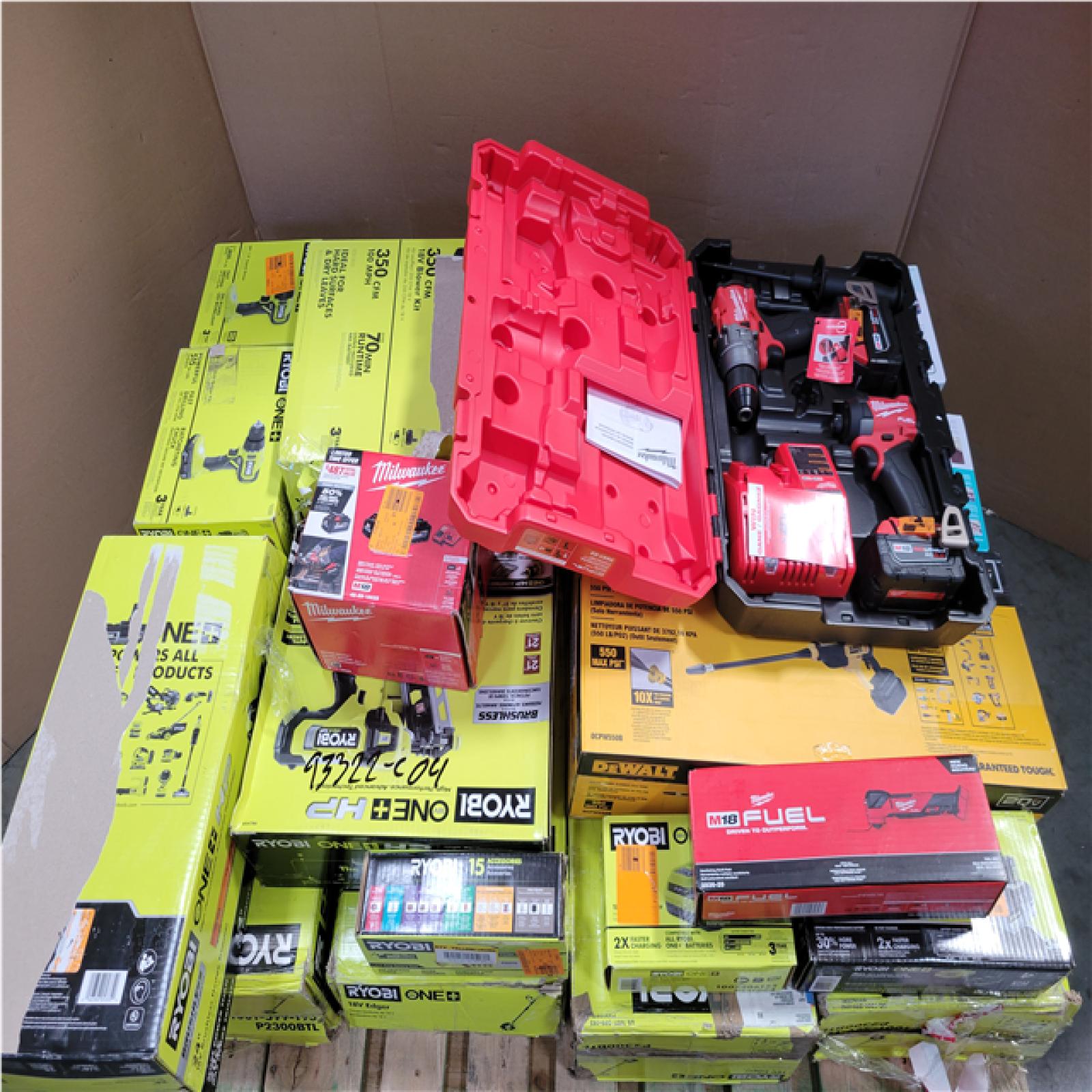 CALIFORNIA AS-IS TOOL PALLET