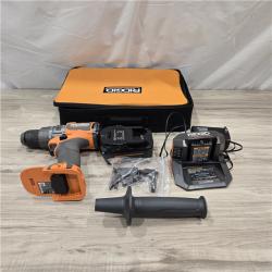 AS-IS RIDGID 18V Cordless 1/2 in. Hammer Drill/Driver Kit
